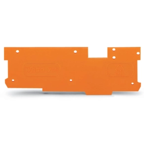 Wago 769-321 vég- és válaszlap, 1,1 mm vastag, narancssárga