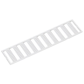 Wago 793-4566 WMB jelölőkártya, 1–50 számozás kétszer, 4–4,2 mm-ig nyújtható, vízszintes jelölés, bepattintható, fehér