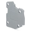 Wago 2002-541 véglap TOPJOB® S csatlakozóhoz, 1,5 mm vastag, szürke
