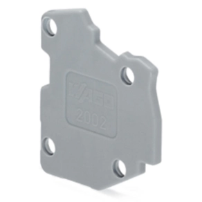 Wago 2002-541 véglap TOPJOB® S csatlakozóhoz, 1,5 mm vastag, szürke