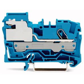 WAGO 2006-7114 1 vezetékes N bontó sorkapocs6 mm2, kék