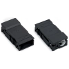 Wago 770-503/021-000 WINSTA MIDI tehermentesítő ház, 3 pólusú, 1 kábelhez, 9,0–13,0 mm kábelátmérőhöz, fekete
