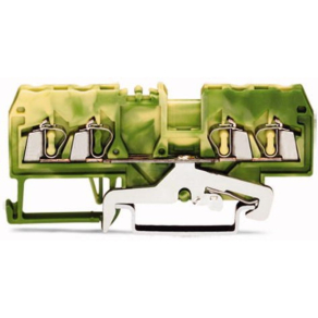 WAGO 280-837 4 vezetékes földelő sorkapocs z/s