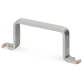 Wago 790-192 U alakú réz gyűjtősín, 10 x 3 mm, 5 I/O-hoz, 750-es sorozatú I/O-modulokhoz, ezüstszínű