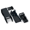 Wago 890-103 WINSTA® MINI aljzat, tehermentesítő házzal, 3 pólusú, A kódolású, 1,5 mm², fekete