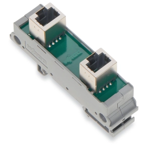 Wago 289-172 RJ-45 interfészmodul, RJ-45/RJ-45, Cat. 5, rögzítőadapterben