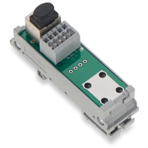 Wago 289-174 RJ-45 interfészmodul, Cat. 5, NYÁK-sorkapoccsal, árnyékolt csatlakozással, 1,5 mm²