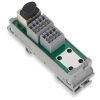 Wago 289-175 RJ-45 interfészmodul, Cat. 5, kétsoros NYÁK-sorkapoccsal, árnyékolt csatlakozással és árnyékolásrögzítő kengyellel, 1,5 mm²