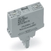 Wago 286-304 relémodul, 24 V DC, 1 váltóérintkező, 7 A tartós határáram, piros állapotjelzés, 15 mm széles, szürke