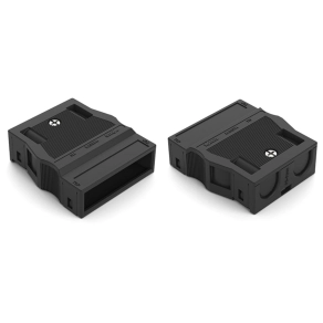 Wago 770-504/023-000 WINSTA MIDI tehermentesítő ház, 4 pólusú, 2 kábelhez, 5,0–9,0 mm kábelátmérőhöz, fekete