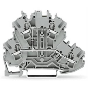   WAGO 2002-2211/1000-410 Alkatrész-sorkapocskétemeletes, szürke