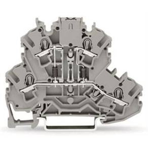   WAGO 2002-2213/1000-488 Alkatrész-sorkapocskétemeletes, szürke