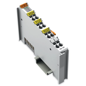Wago 750-517 2 csatornás relékimeneti modul, 250 VAC, 1 A, potenciálmentes, 2 váltóérintkező