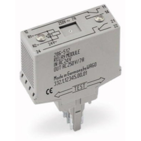 WAGO  286-312 relé modul 24VDC