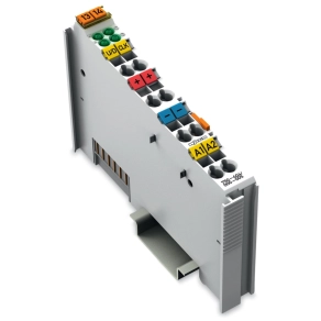 Wago 750-404/000-005 2 csatornás felfelé számláló modul, 16 bit, 24 V-os bináris impulzusokhoz
