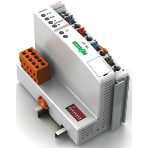Terepibusz Csatoló CANopen, MCS, világosszürke 750-337