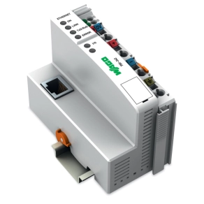 Wago 750-342 ETHERNET TCP/IP terepibusz-csatoló, 1. generáció, MODBUS/TCP kommunikáció