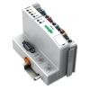 Wago 750-833 PROFIBUS DP/V1 slave-vezérlő, kompakt PLC, IEC 61131-3, terepibusz- és I/O interfésszel