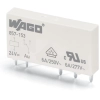 Wago 857-153 alaprelé aranyozott érintkezőkkel, 24 V DC, 1 váltóérintkező, 6 A tartós határáram, 5 mm széles, 15 mm magas