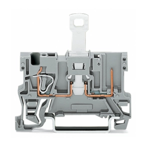 Wago 769-232 1 vezeték/1 tűs bontó dugaszolható sorkapocs, 4 mm², CAGE CLAMP, szürke