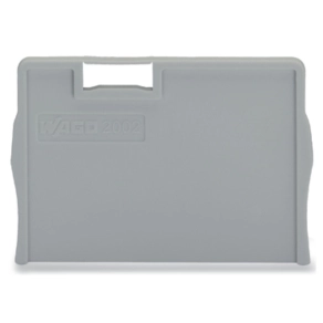Wago 2002-1293 elválasztólap, 2 mm vastag, túlméretes, szürke