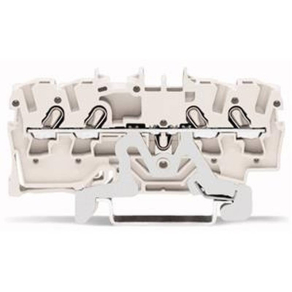   WAGO 2002-1408 4 vezetékes árnyékoló sorkapocs2,5 mm2, fehér