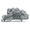 Wago 2003-7651 többemeletes installációs sorkapocs, 2,5 mm², N, kezelőszerszámos működtetéssel, Push-in CAGE CLAMP®, szürke
