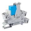 Wago 788-701 szilárdtestrelé-modul, 24 V DC bemenet, 3–30 V DC kimenet, 5 A tartós határáram, 2 vezetékes csatlakozás, piros állapotjelzés, 15 mm széles, szürke