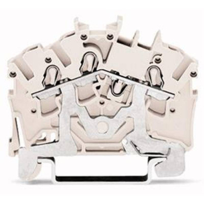   WAGO 2002-6308 3 vezetékes árnyékoló sorkapocs2,5 mm2, fehér