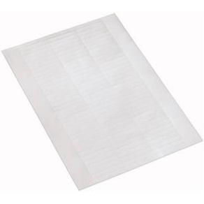 WAGO 750-105 JelölőkártyaA4-es papíron, fehér