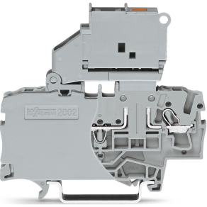   WAGO 2002-1611/1000-541 TOPJOB_S 0,25-2,5 mm2, szürke biztosítós sorkapocs