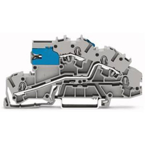   WAGO 2003-7640 Többemeletes installációs sorkapocs4 -mm2 csúsztatható N bontó, szürke