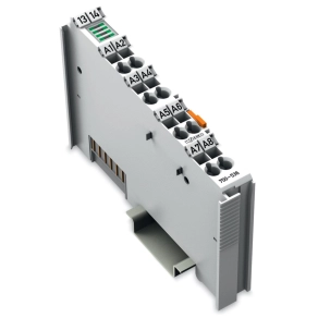 Wago 750-536 8 csatornás digitális kimeneti modul, 24 VDC, 0,5 A, negatív kapcsolási logikával