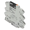 Wago 857-724 szilárdtestrelé-modul, 24 V DC bemenet, 0–24 V DC kimenet, 3 A tartós határáram, 2 vezetékes csatlakozás, sárga állapotjelzés, 6 mm széles, szürke