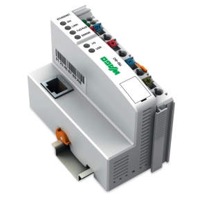 Wago 750-843 ETHERNET-vezérlő, 1. generáció, ECO, IEC 61131-3 programozás, integrált I/O interfész
