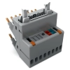 Wago 857-982 interfészadapter, 14 pólusú, pozitív logikájú kimenettel