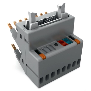 Wago 857-982 interfészadapter, 14 pólusú, pozitív logikájú kimenettel