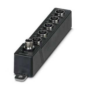   Ipari hálózati switch, nem konfigurált, Portok száma: 5x 110/100 MBit/s M12, DIN-sínre, IP65 FL SWITCH 1605 M12 2700200 Phoenix Contact