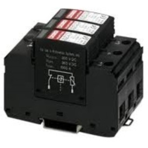   T1/T2 típusú túlfeszültség-levezető VAL-MS-T1/T2 600DC-PV/2+V, Phoenix Contact, 2801163