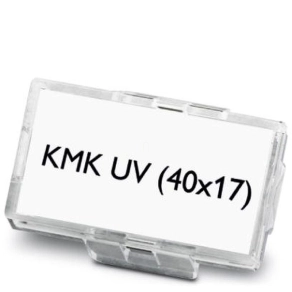   Kábeljelölő-tartó - KMK UV (40X17) , Phoenix Contact, 1014109