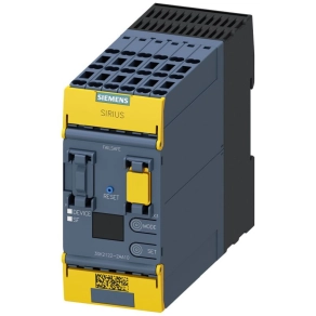   Siemens 3SK2122-2AA10 biztonsági relé, alapegység, 20 F-DI, 4 F-DQ, 2 DQ, 24VAC/DC, rugós