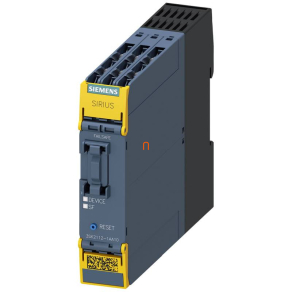   Siemens 3SK2112-1AA10 biztonsági relé, alapegység, 10 F-DI, 2 F-DQ, 1 DQ, 24VAC/DC, csavaros