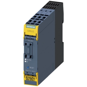   Siemens 3SK2112-2AA10 biztonsági relé, alapegység, 10 F-DI, 2 F-DQ, 1 DQ, 24VAC/DC, rugós