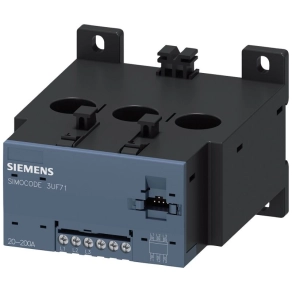   Siemens 3UF7113-1AA01-0 áram- és feszültségmérő modul, 20-200A, max. 690V