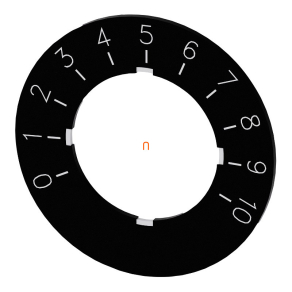  Siemens 3SU1900-0BG16-0SA0 0-10 osztású skála potenciométerhez Sirius
