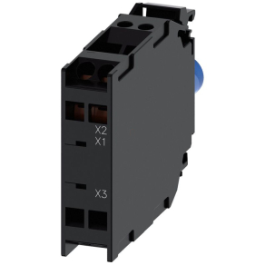   Siemens 3SU1401-1BG24-3AA0 LED modul, piros/sárga/zöld, 6-24VAC/DC, előlapra, rugós Sirius