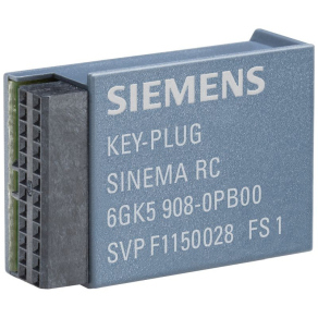 Siemens 6GK5908-0PB00 KEY-PLUG SINEMA RC adattároló