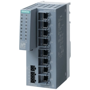   Siemens 6GK5108-0BA00-2AC2 SCALANCE X108, nem menedzselt IE switch, 8x 10/100 Mbit/s RJ45 port
