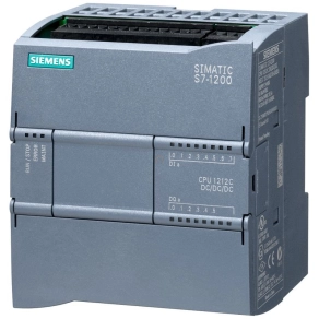   Siemens 6ES7212-1AE40-0XB0 CPU 1212C kompakt CPU, 24VDC tápf., 8 DI, 2 AI (0...10 VDC), 4 HS, 6 DO