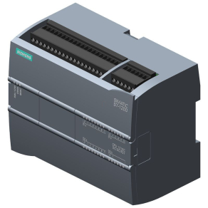   Siemens CPU 1215C komp., DC/DC/RLY, 14DI/10DO/2AI (0-10VDC), 24VDC táp., 150kb program/data memória, 6ES7215-1HG40-0XB0